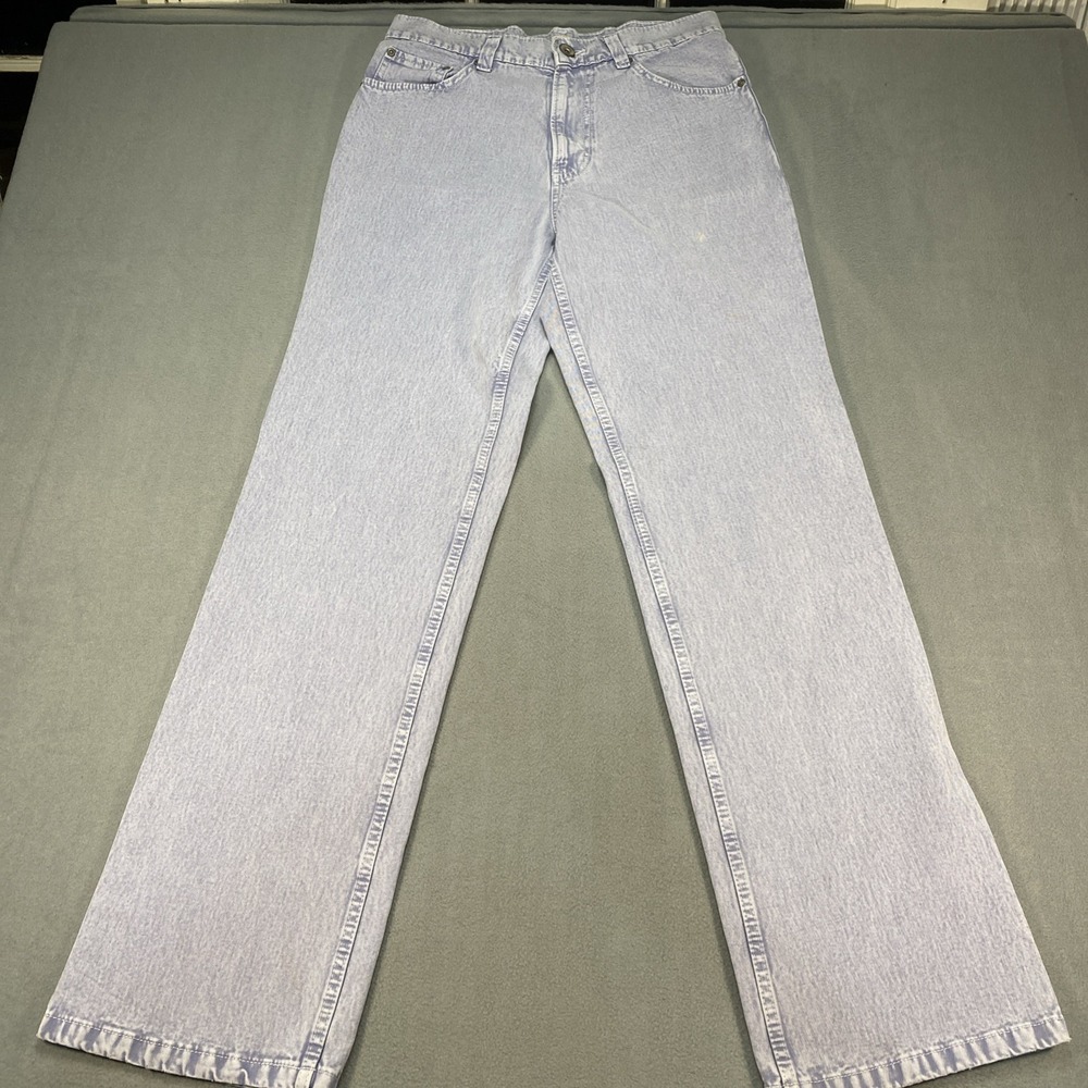 Lawman Futurized Men's Jeans 34 Bootcut Western Light Wash Blue